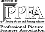 Professional Picture Framers Logo