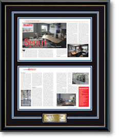 Publication Reprint Framing