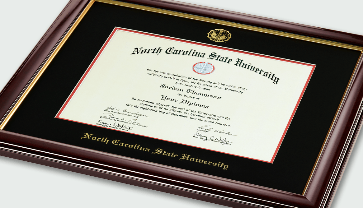 Embossed Diploma Frames