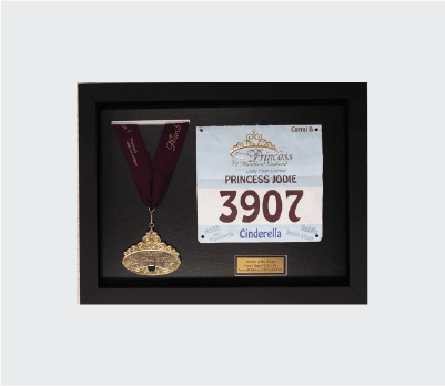 How to Insert Your Marathon Medal & Bib