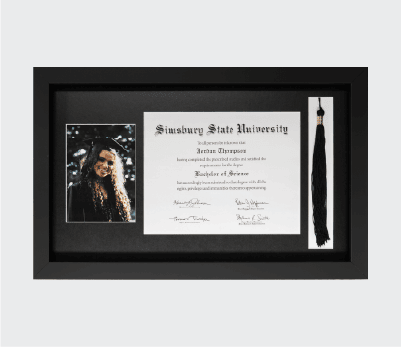 How to Insert your Tassel & Photo