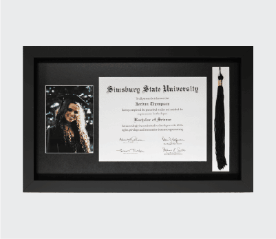 How to Insert your Tassel & Photo