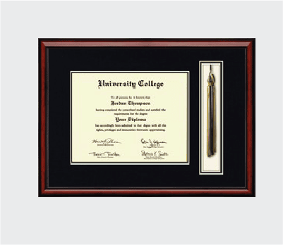How to Insert Your Tassel