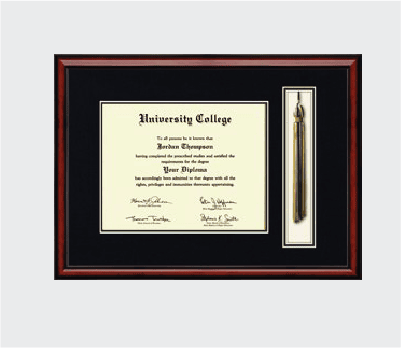 How to Insert Your Tassel