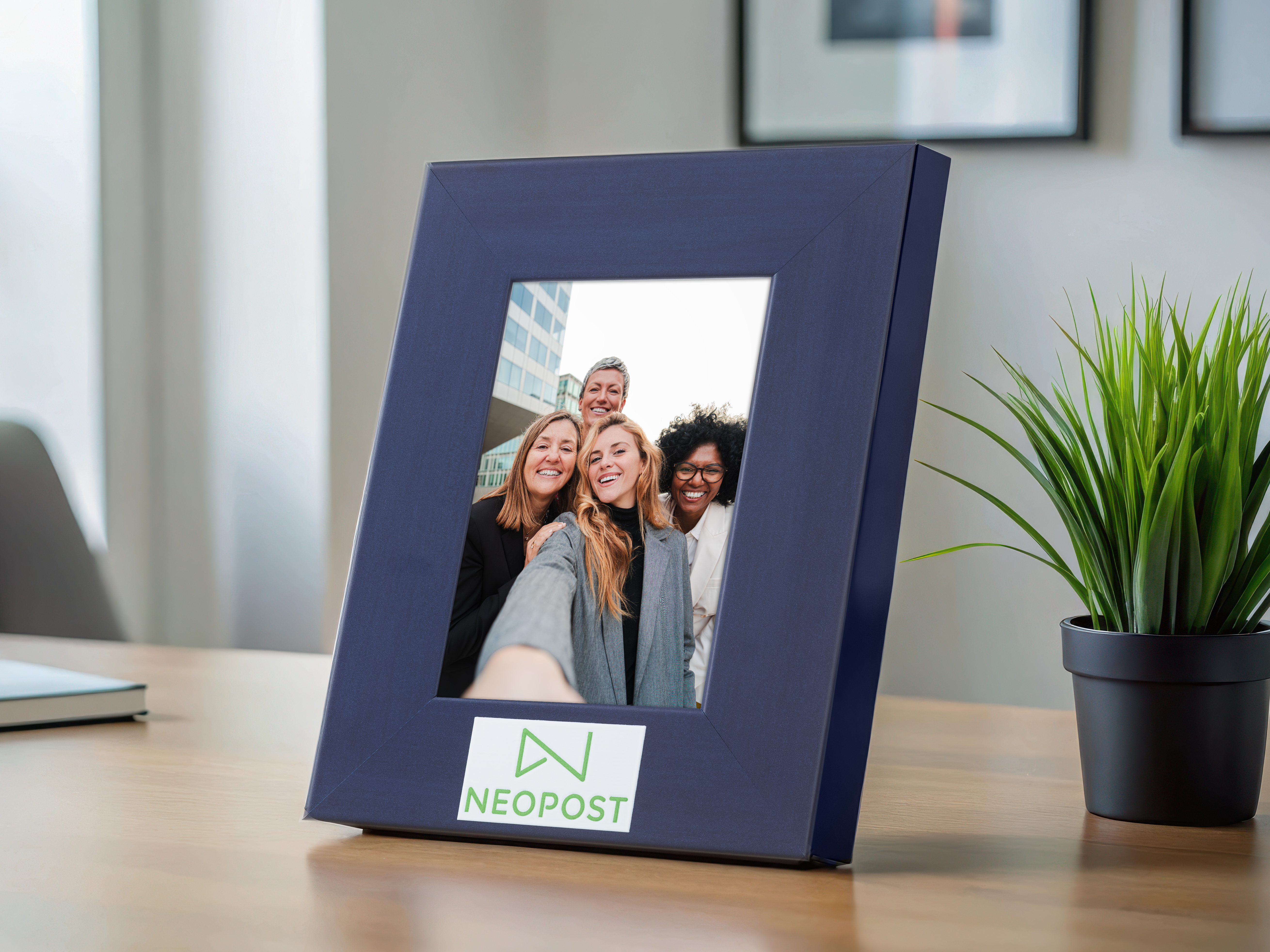 spectrum vertical branded photo frame