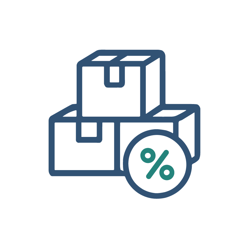 volume discount icon