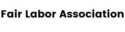 Text says Fair Labor Association
