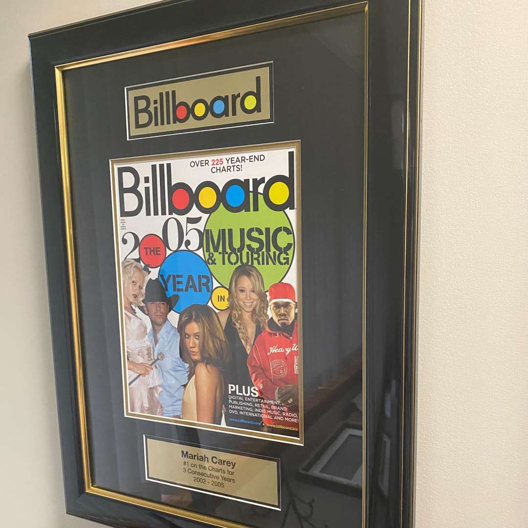 Billboard Magazine Custom Frame