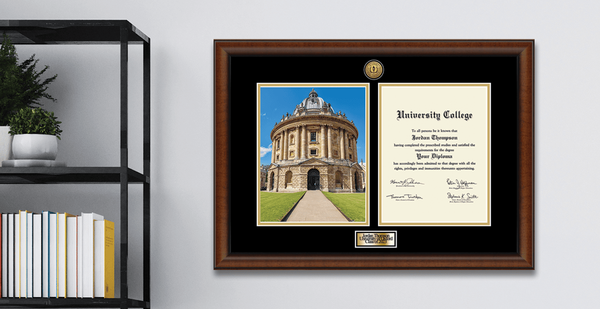 diploma with photo from school 