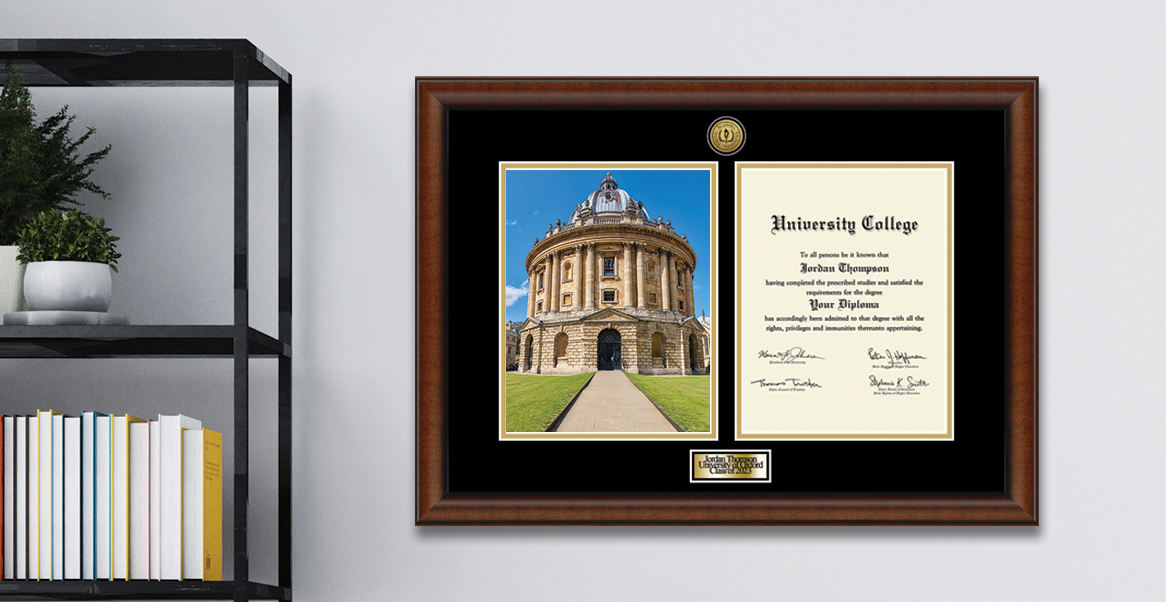 diploma with photo from school