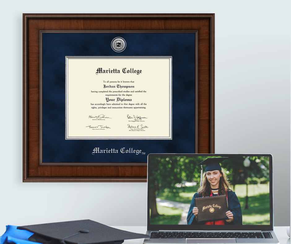 Marietta College Diploma Frame