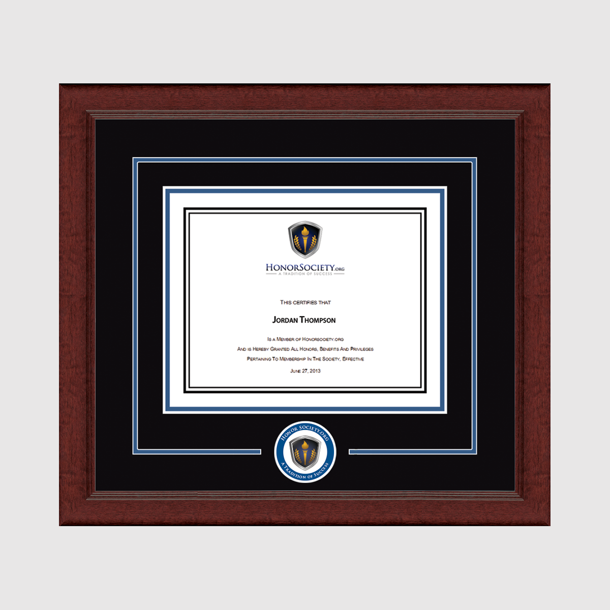 HonorSociety.com Lasting Memories Frame