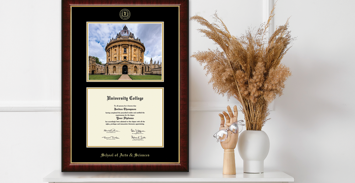 licensed campus scene frame