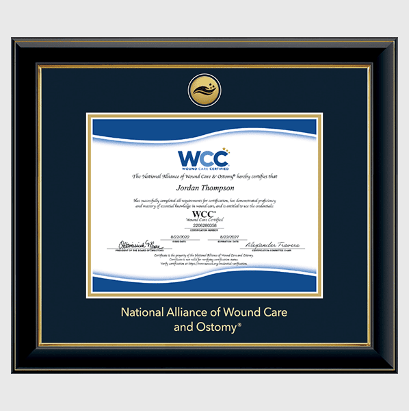 NAWCO Certificate Frame