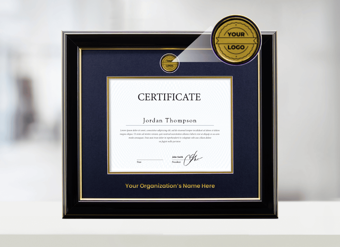 Custom Certificate Frame