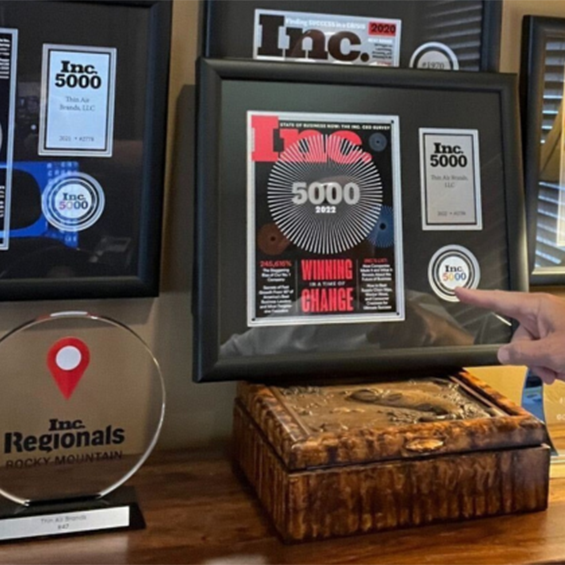 Inc 5000 Wall Gallery frames