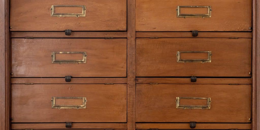 document storage drawers