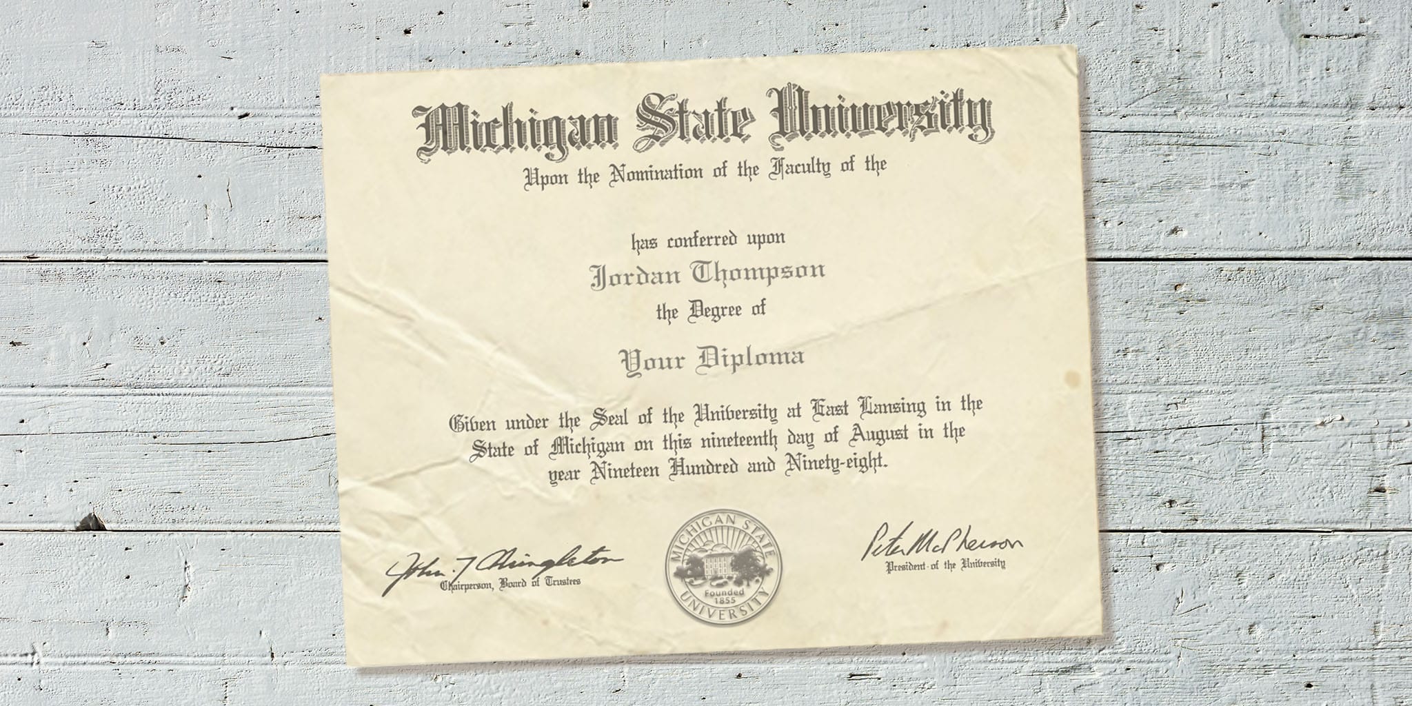 bachelors degree diploma