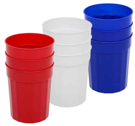 plastic cups from dollar store