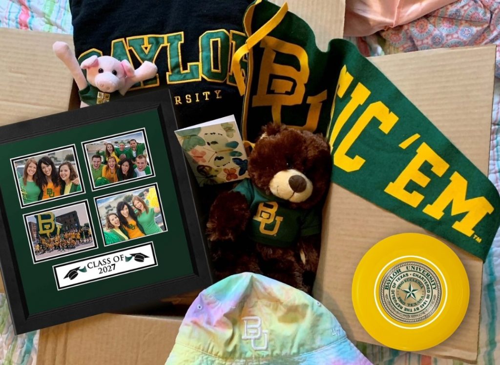 Baylor university college care package