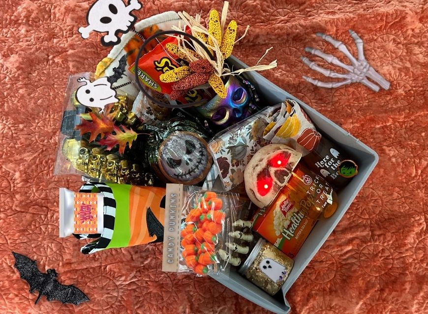 Halloween college care package sales ideas