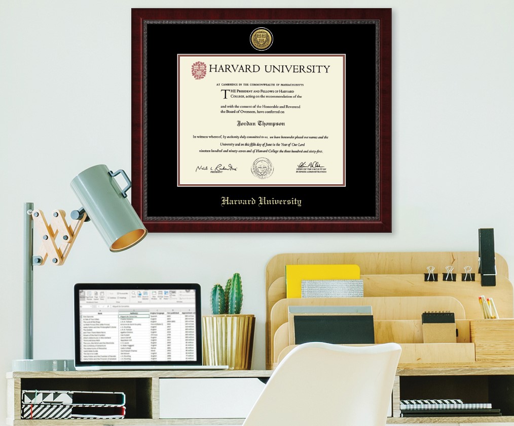 Harvard College Diploma