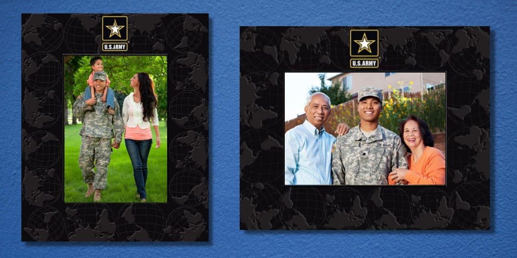 US Army photo frames for soldier