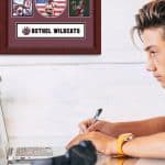 teen boy at desk with laptop