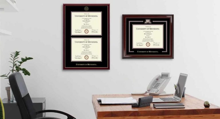 Double Diploma Frames for Dual Degrees - Church Hill Classics Blog