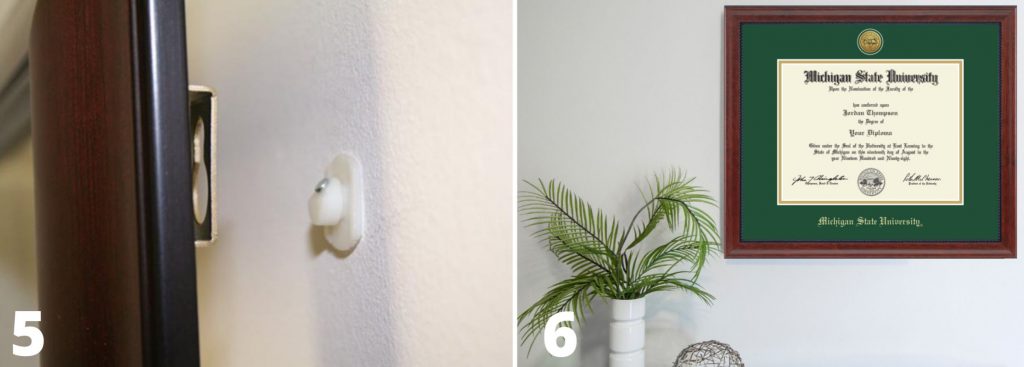 Level-Lock hanging system steps 5-6