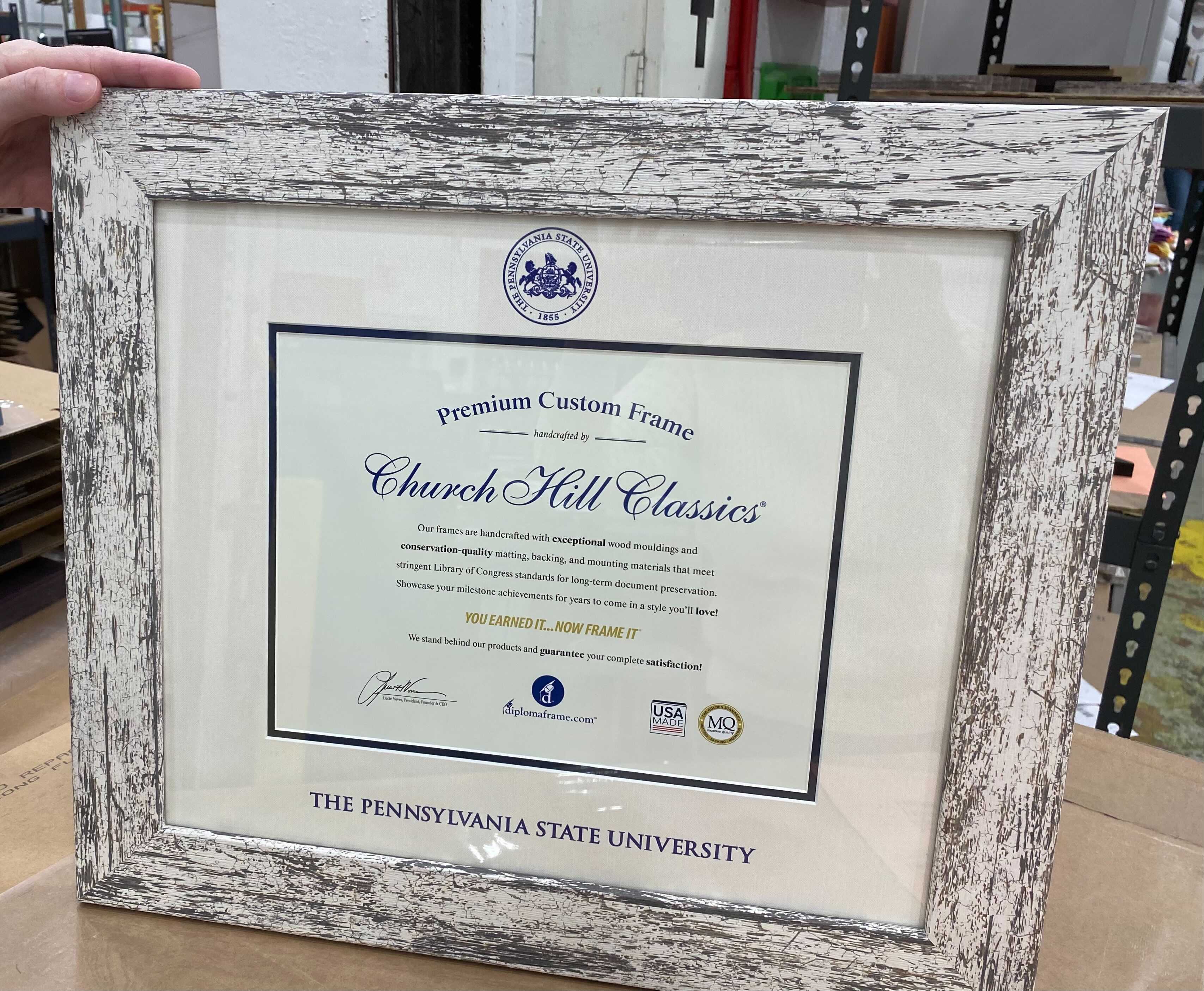 Why Do People Frame Their Diplomas? - Church Hill Classics Blog