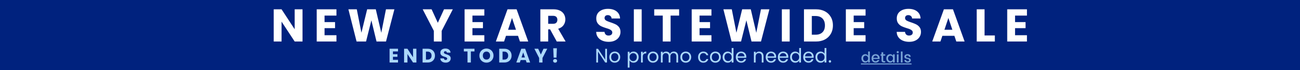 New Year Sitewide Sale - No code needed ends today