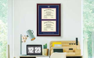 Double Diploma Frames