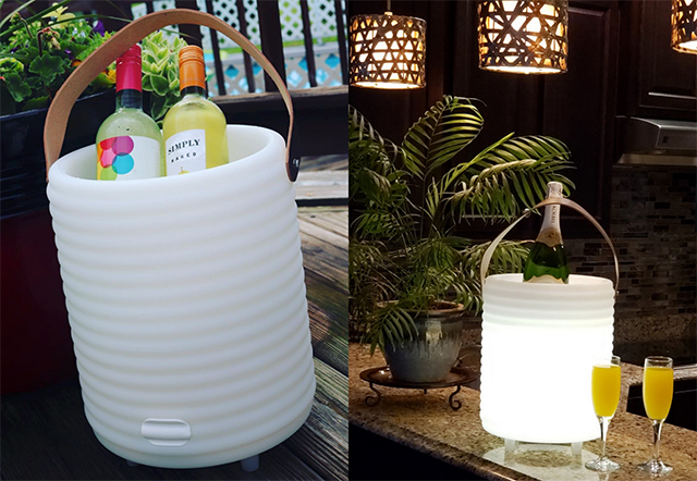 decorative bucket to use for wine or champagne