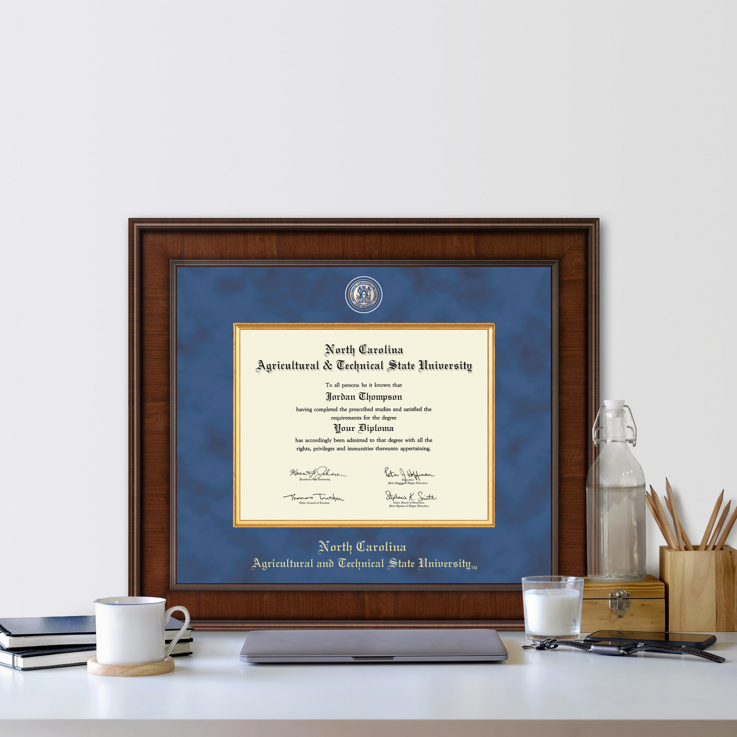North Carolina A&T State University Presidential Masterpiece Diploma