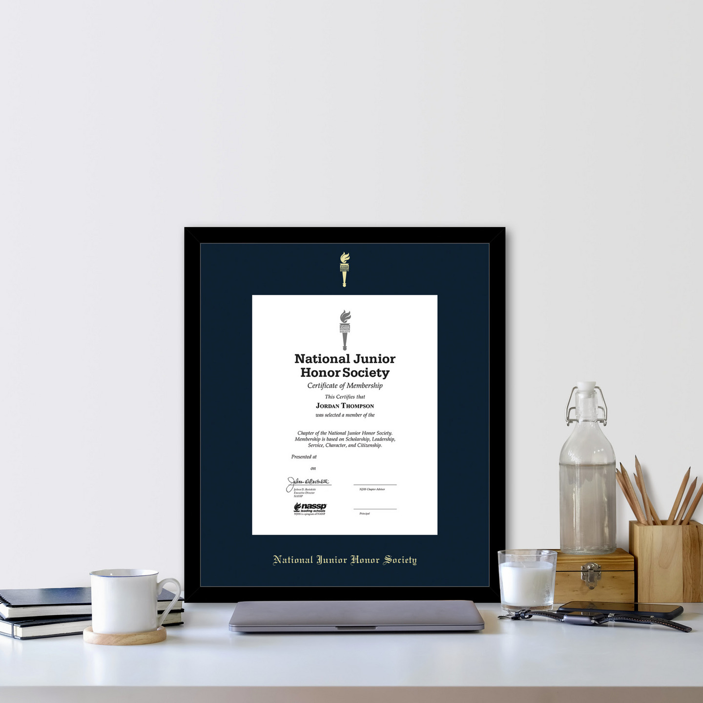 national-junior-honor-society-gold-embossed-certificate-frame-in-metro