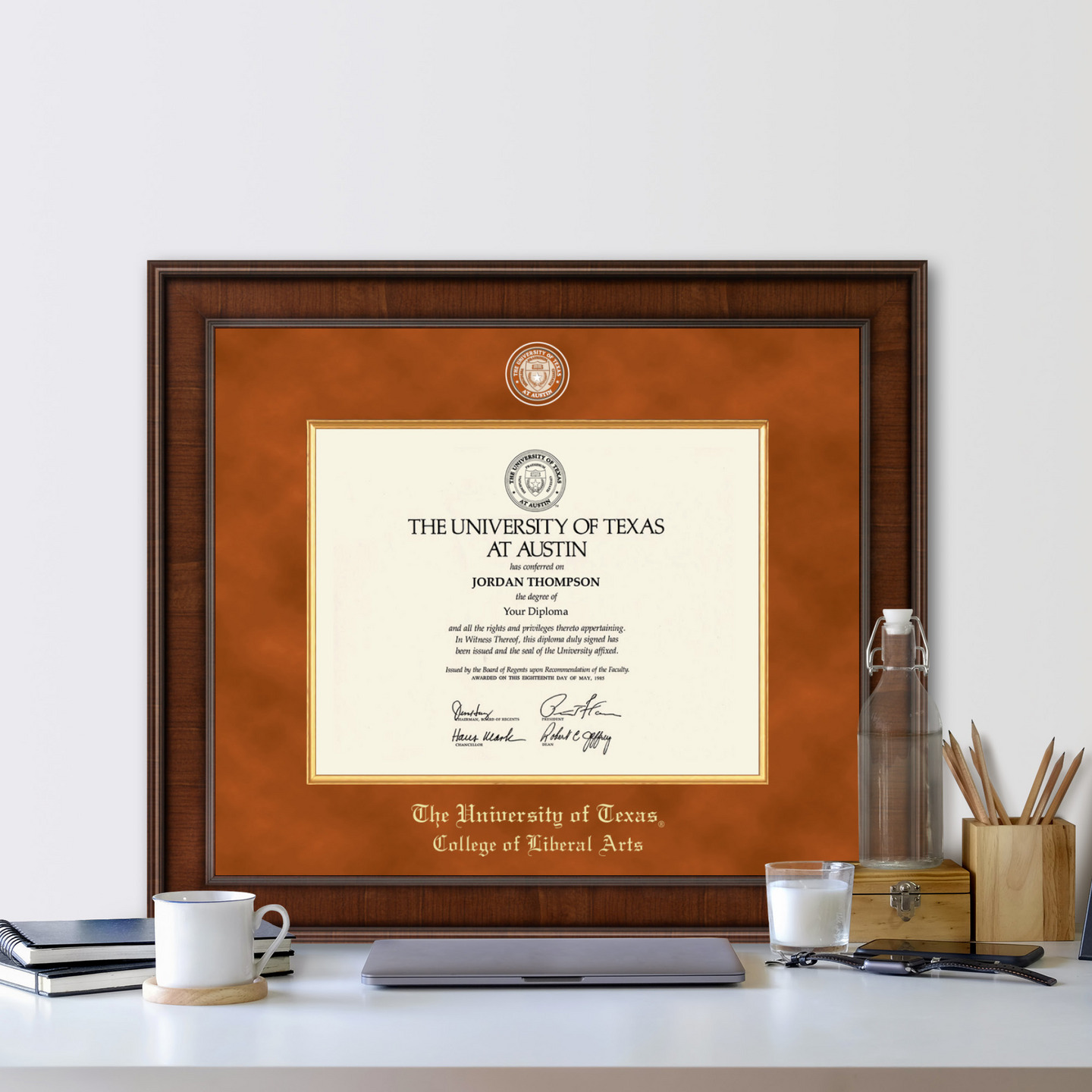 The University of Texas at Austin Presidential Masterpiece Diploma