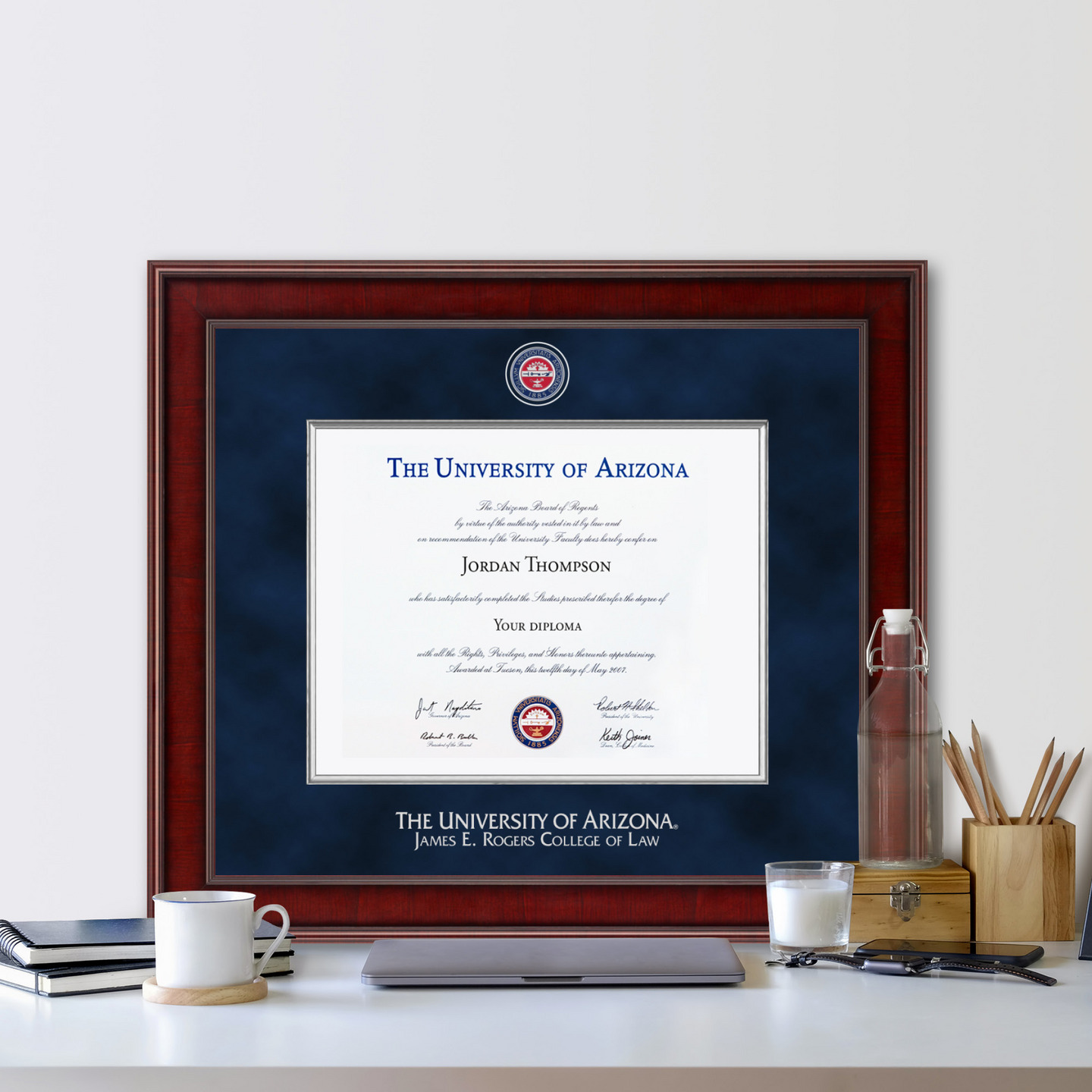 The University of Arizona Presidential Masterpiece Diploma Frame in Jefferson Item 304773