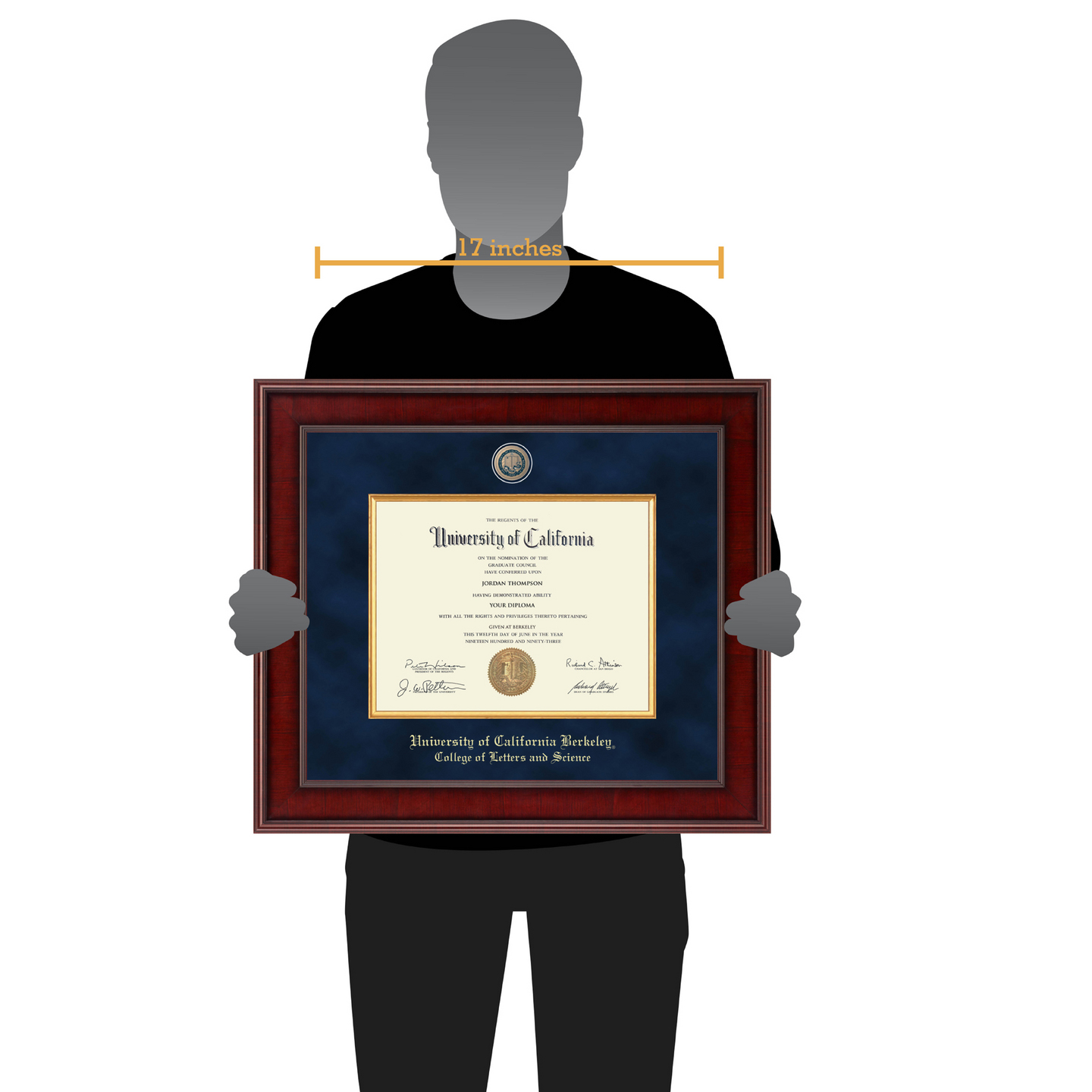 University of California Berkeley Presidential Masterpiece Diploma