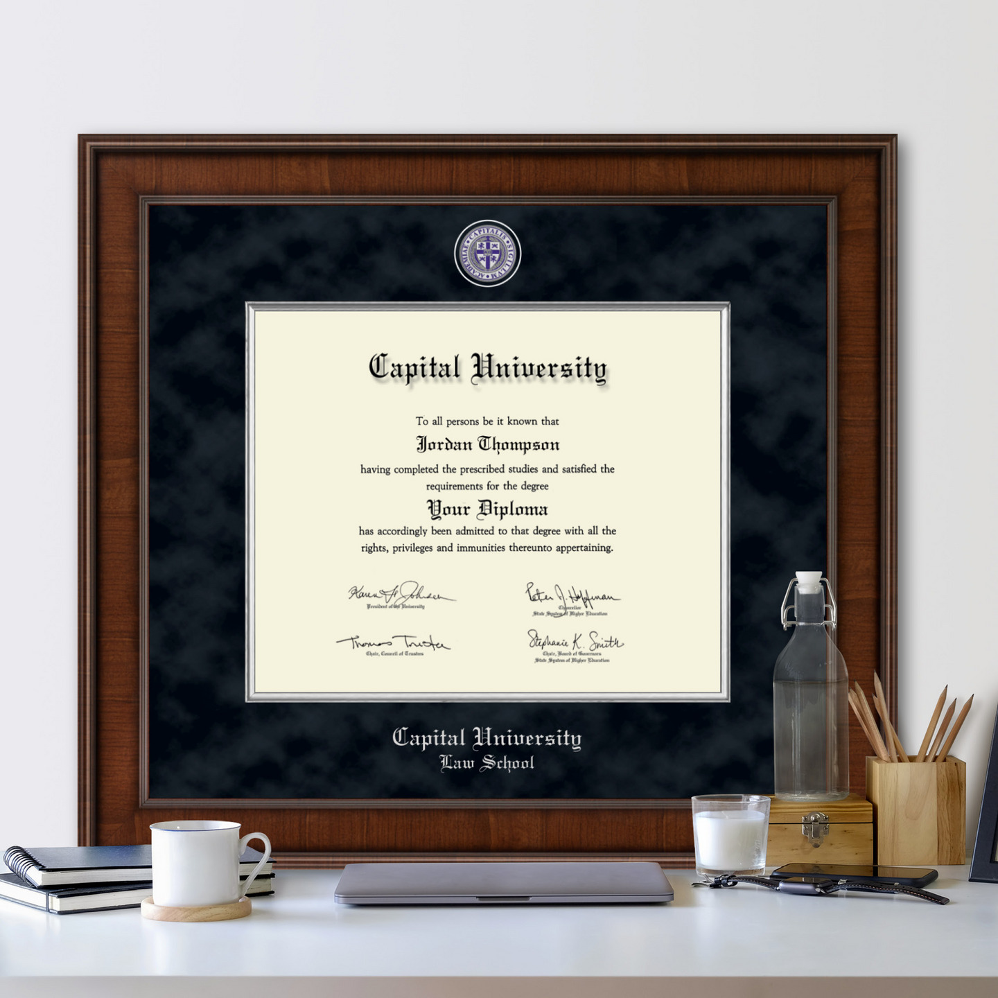 Capital University Law School Presidential Masterpiece Diploma Frame in ...