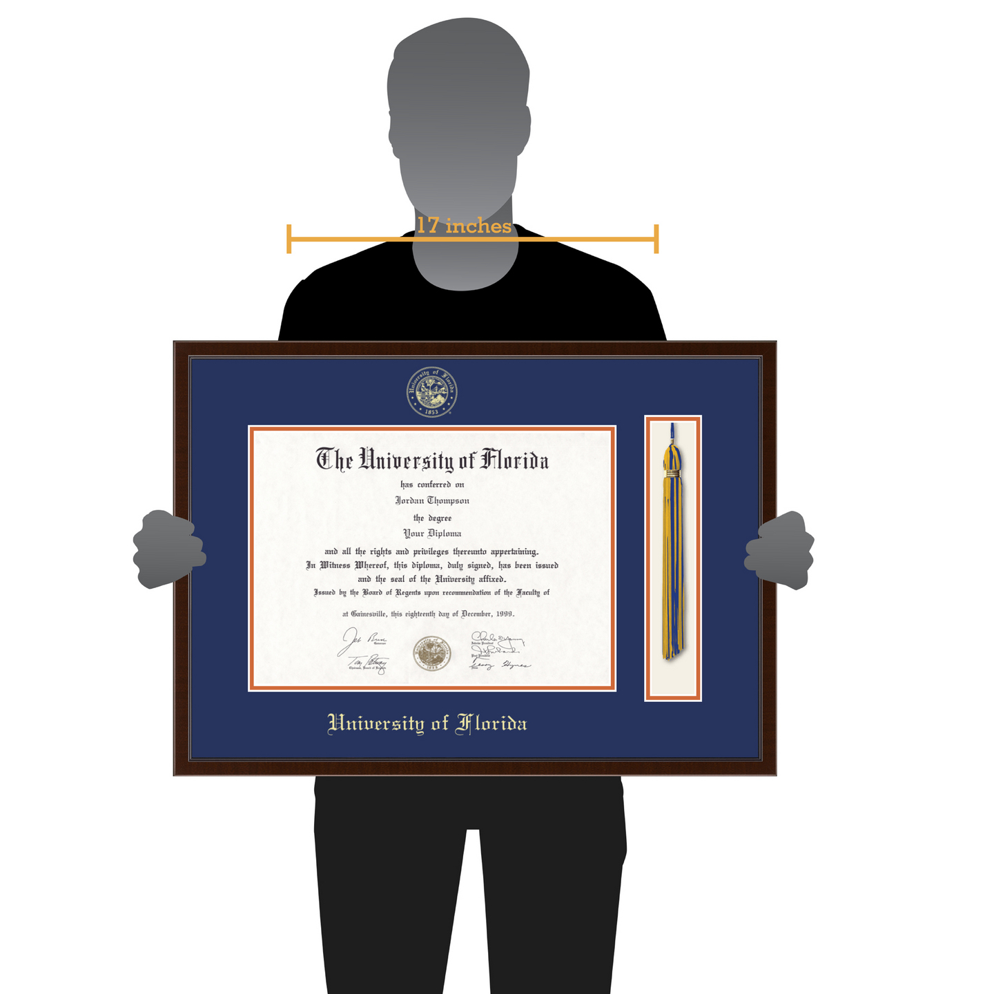 University of Florida Tassel Edition Diploma Frame in Delta Item