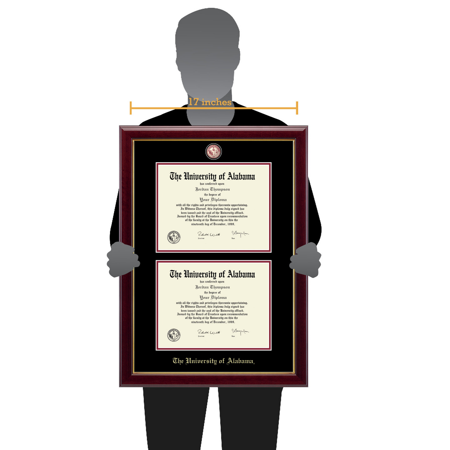 The University of Alabama Tuscaloosa Masterpiece Medallion Double