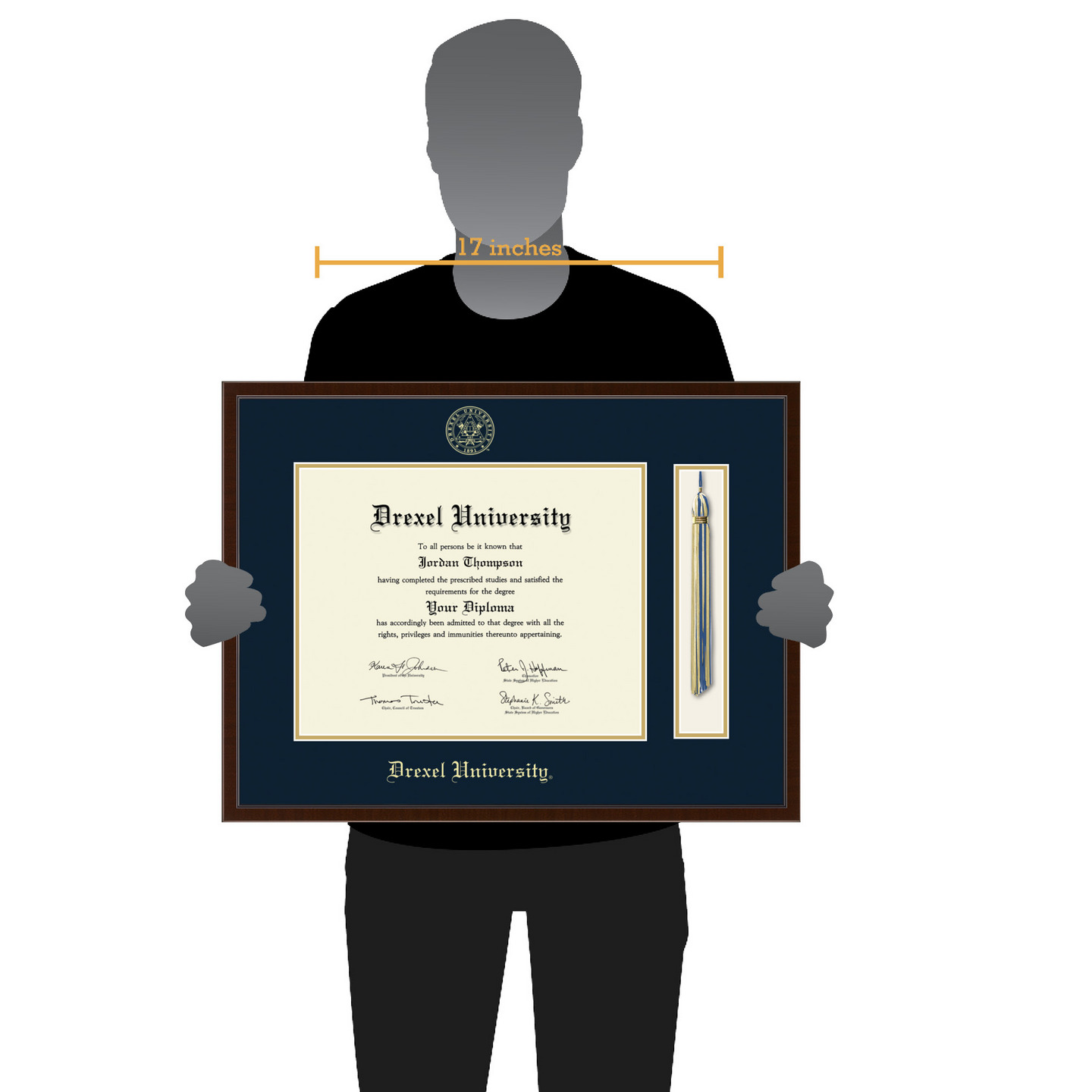 Drexel University Tassel Edition Diploma Frame in Delta - Item #333290 from  Drexel University Store