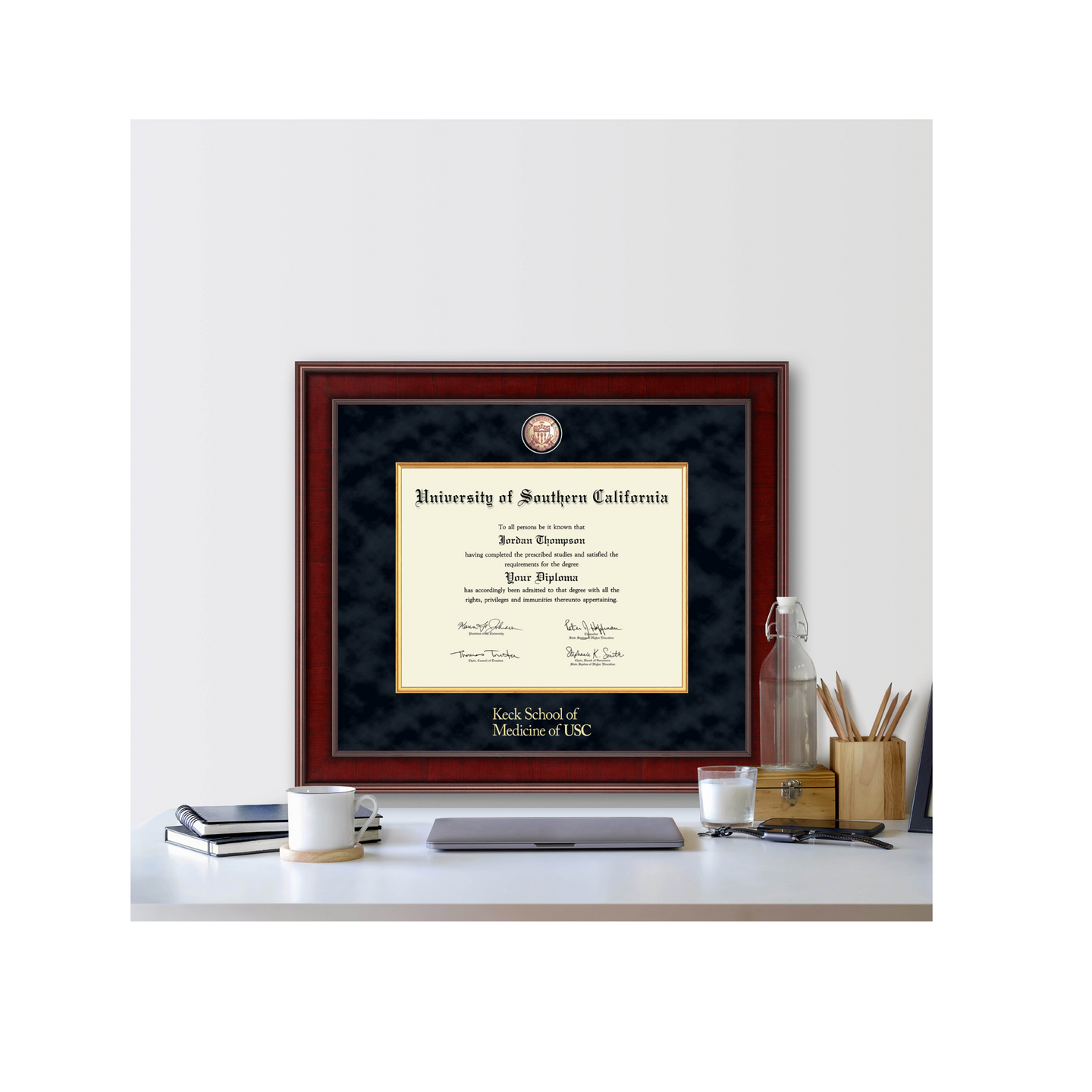 University of Southern California Presidential Masterpiece Diploma ...