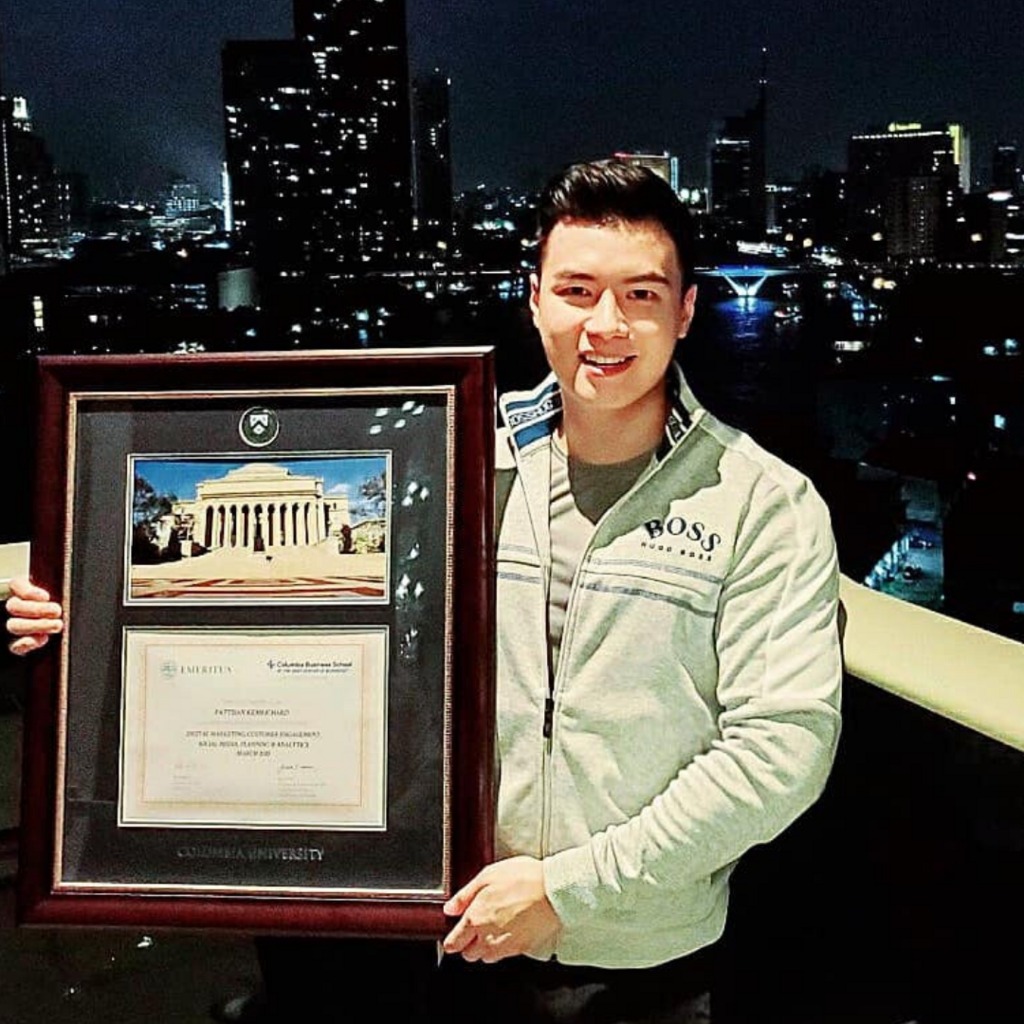 columbia university campus frame