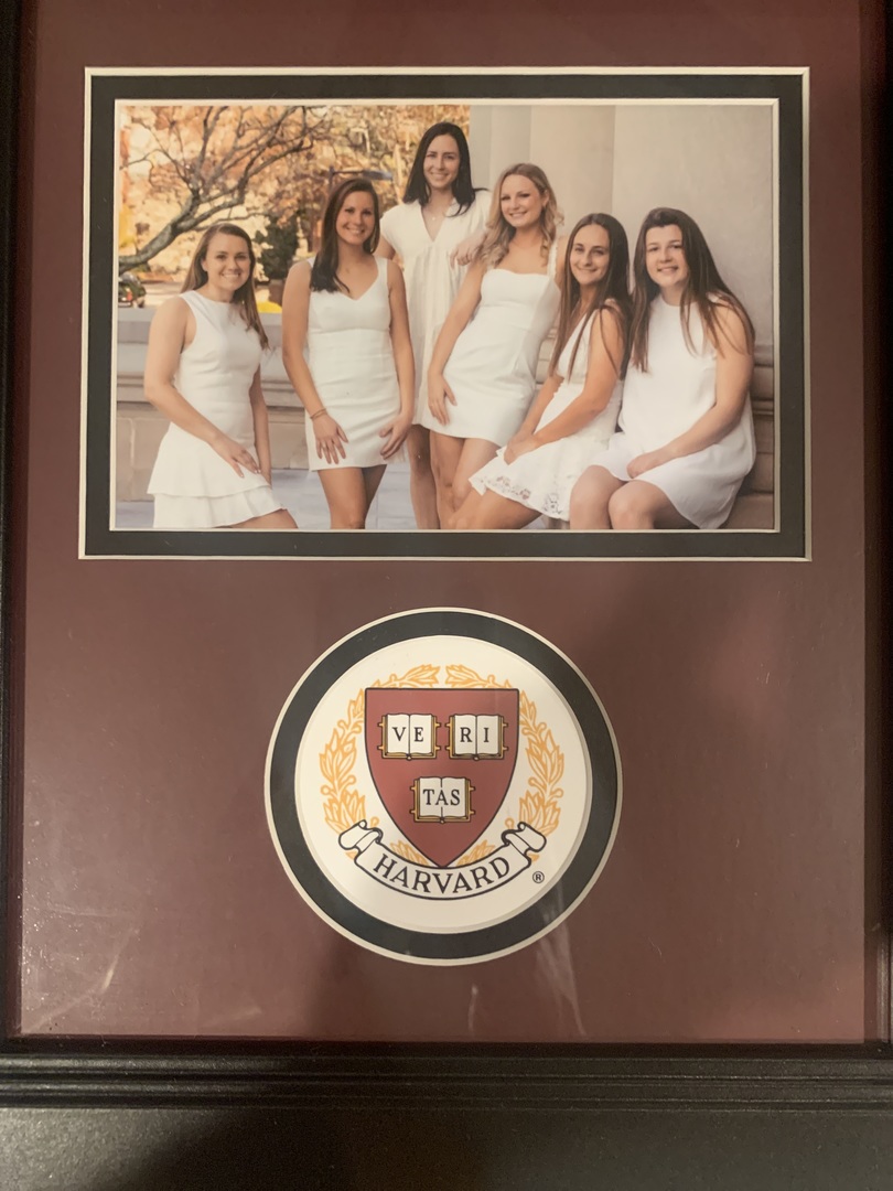 Harvard photo frame