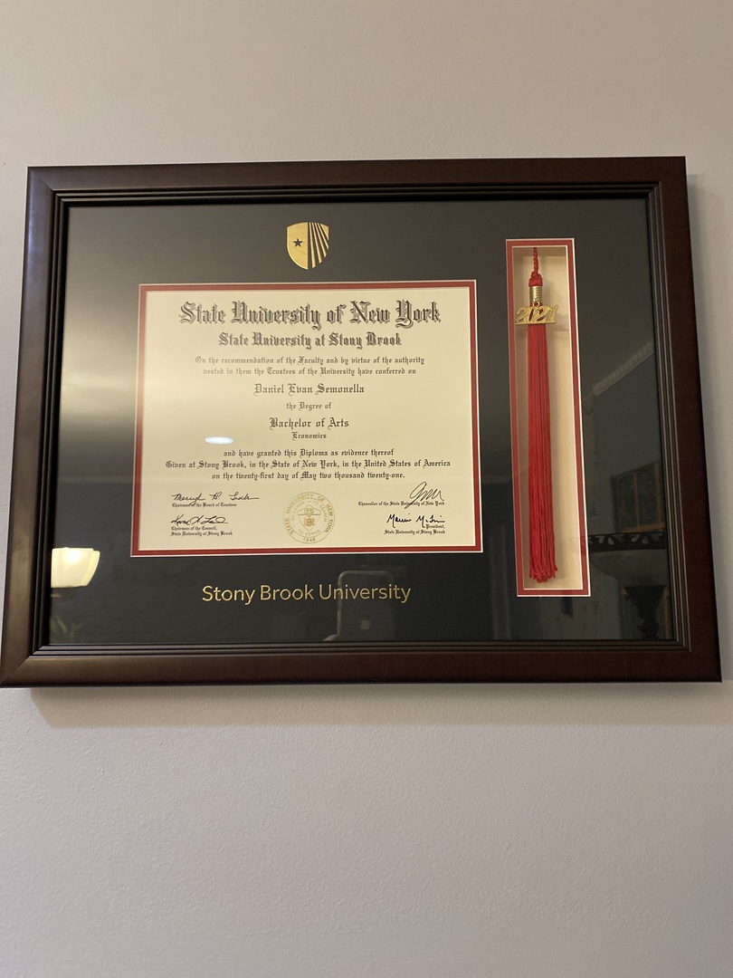 Stony Brook University, The State University of New York Tassel Edition  Diploma Frame in Delta - Item #338305 from Stony Brook University Bookstore