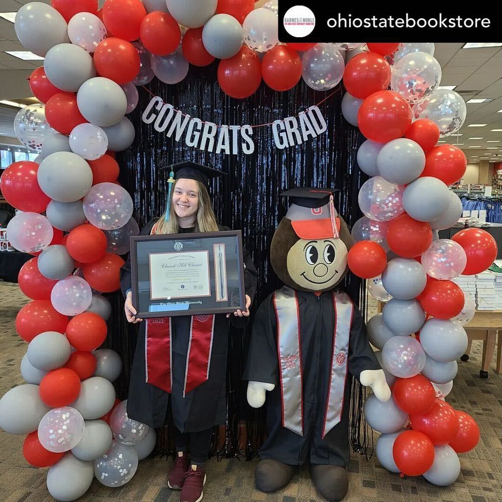 OSU Tassel Diploma Frame with Ohio State Grad