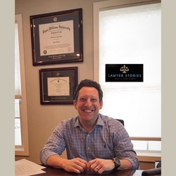Lawyer's office with two diploma frames