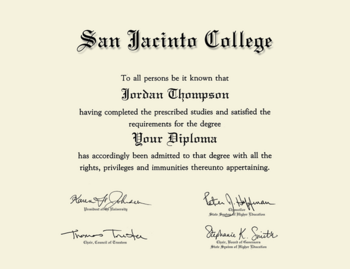 Online Degrees and Certificates - San Jacinto College